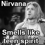 nirvana smells like teen spirit