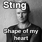 sting shape of my heart